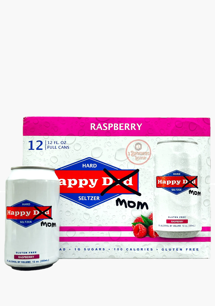 Happy (Dad) Mom Raspberry - 12x355ML
