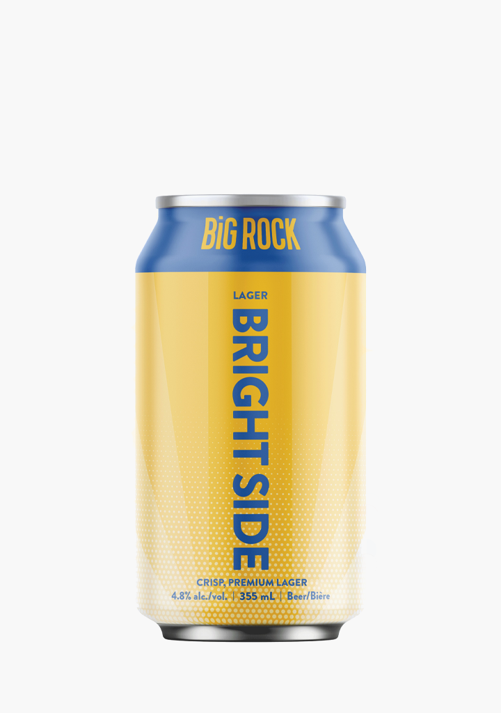 Big Rock Brightside Lager - 12x355ML