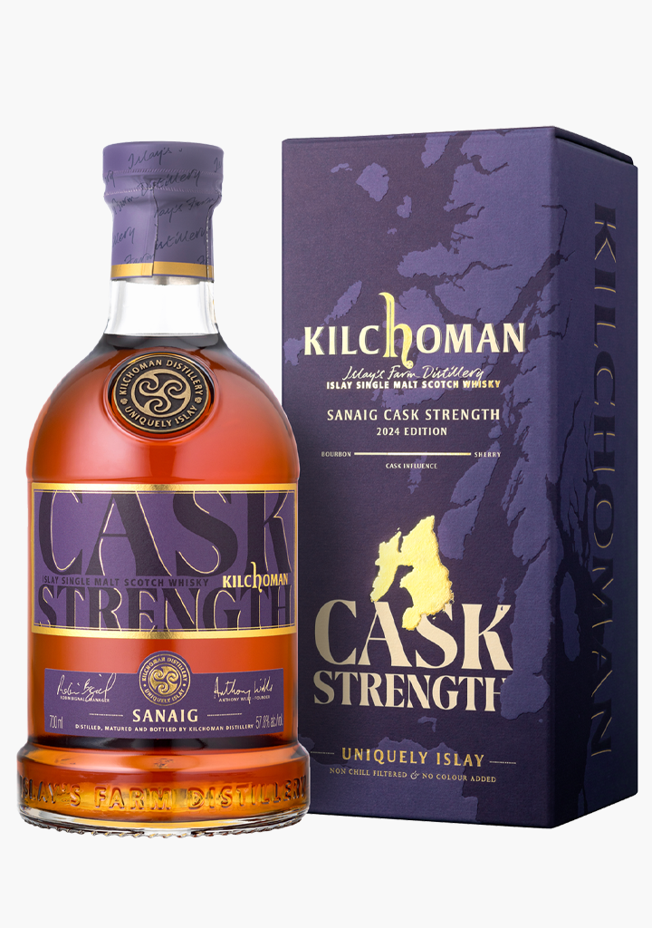 ウイスキー KILCHOMAN Cask Strength 700ml 58.3% Kilchoman Sanaig Cask Strength 2024 Edition