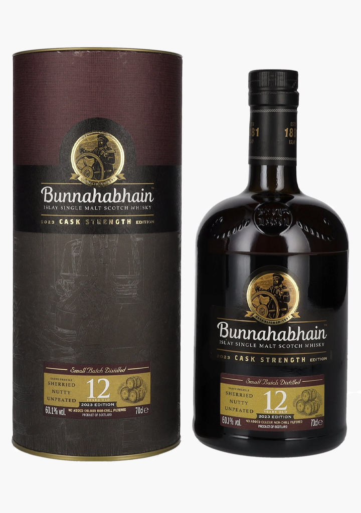 Bunnahabhain 12 Year Old Cask Strength Islay Single Malt – Willow