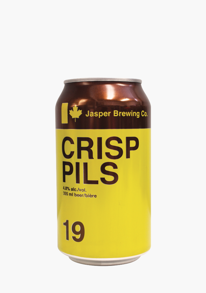 Jasper Brewing Crisp Pils 6x355ML Willow Park Wines & Spirits