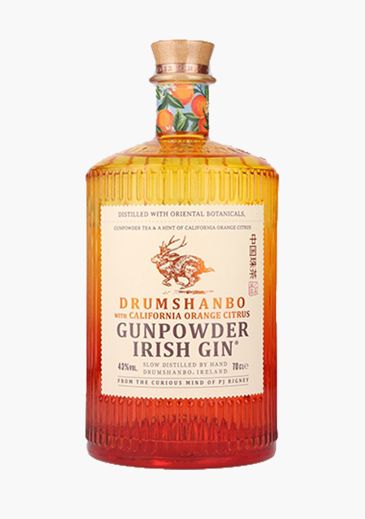 Drumshanbo Gunpowder Irish Gin with California Orange Citrus Willow
