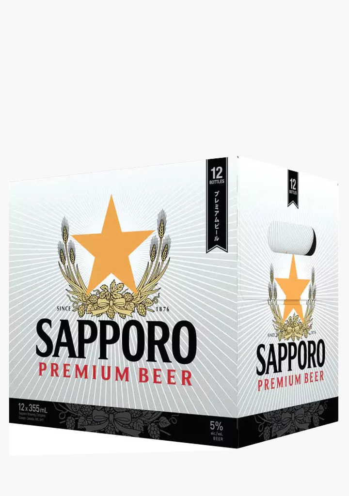 その他 SAPPORO ORIGINAL MEMORIAL BOX Sapporo Bottles - 12 x 355ML – Willow Park Wines & Spirits