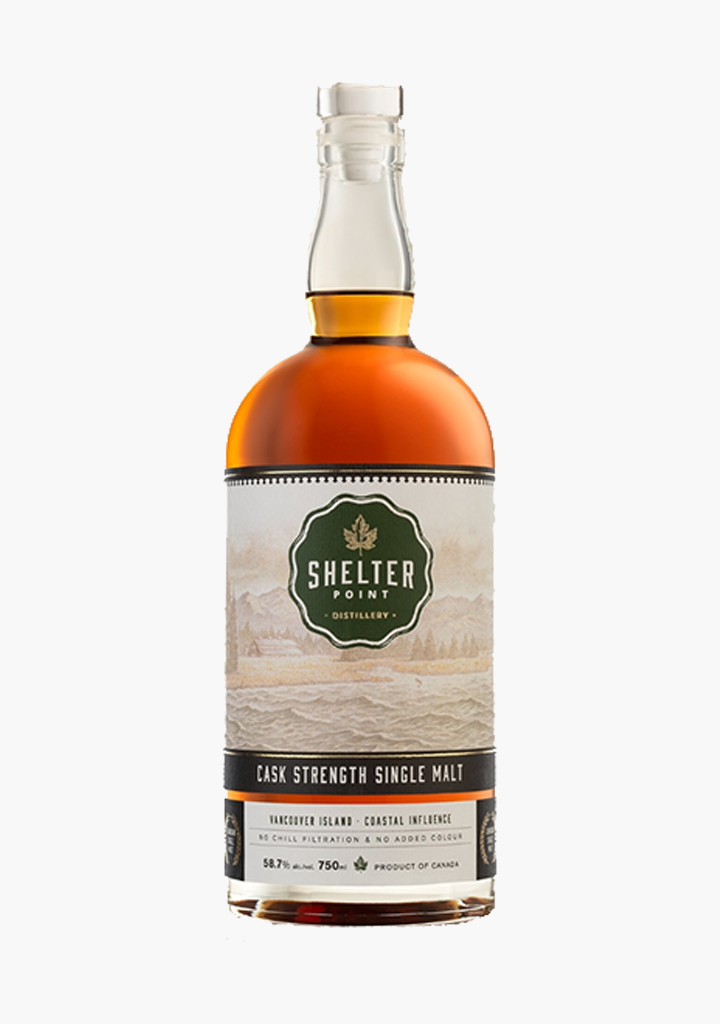 Shelter Point Cask Strength Single Malt Willow Park Wines & Spirits