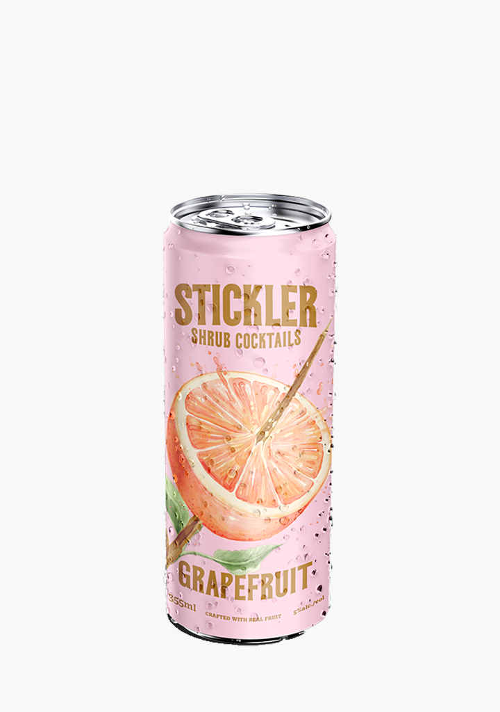 Stickler Grapefruit Shrub Cocktails - 4 X 355ML