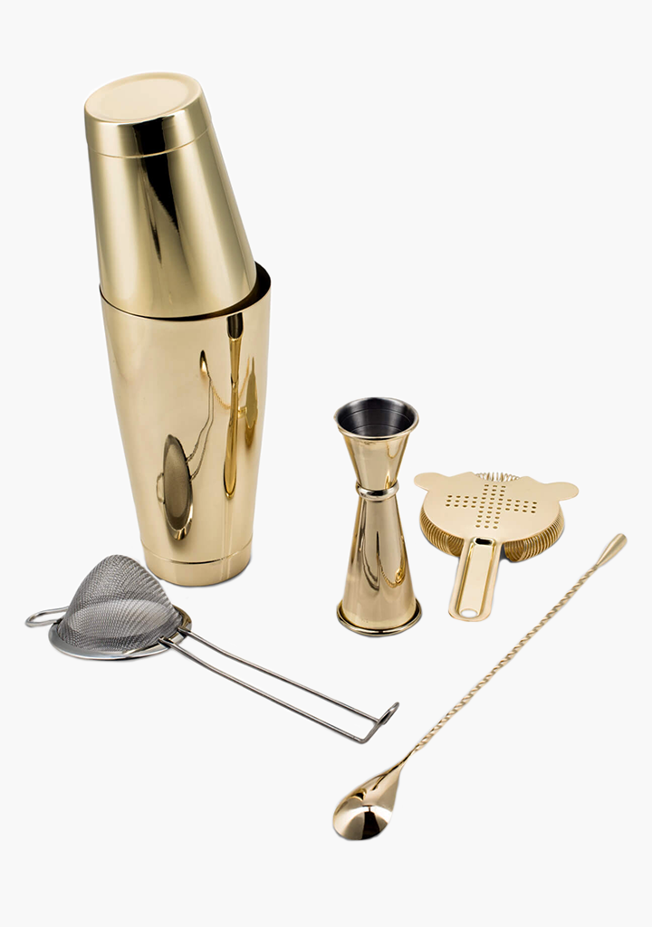 Fifth & Vermouth Gold Cocktail Set