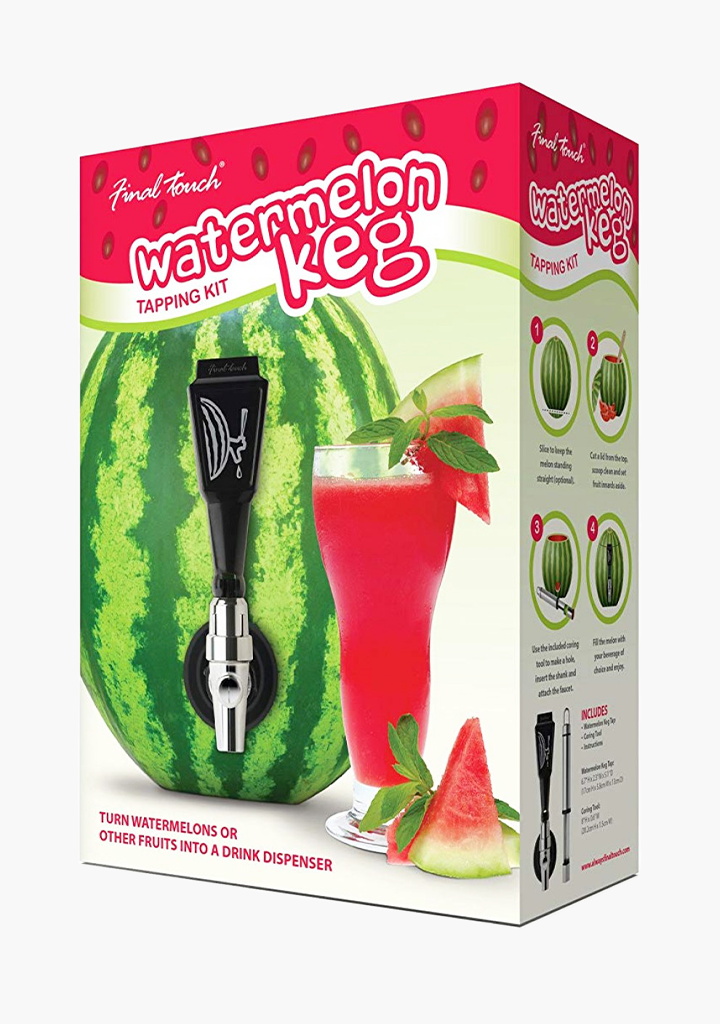 Final Touch Watermelon Keg Deluxe Tapping Kit Final Touch Watermelon Keg Deluxe Tapping Kit