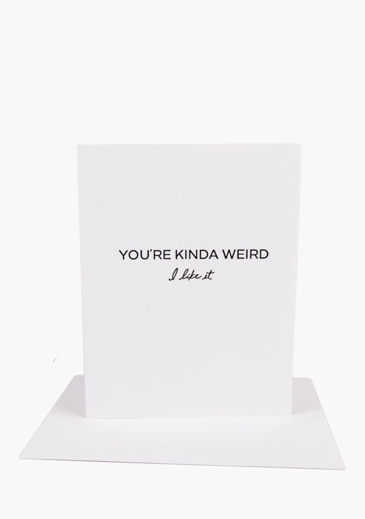 Wrinkle & Crease Local Greeting Card Kinda Weird Willow Park Wines