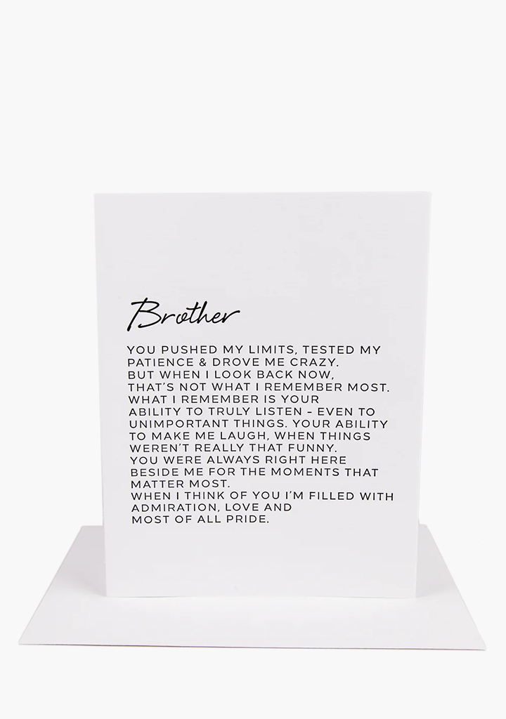 Wrinkle & Crease Local Greeting Card Dear Sister Willow Park Wines