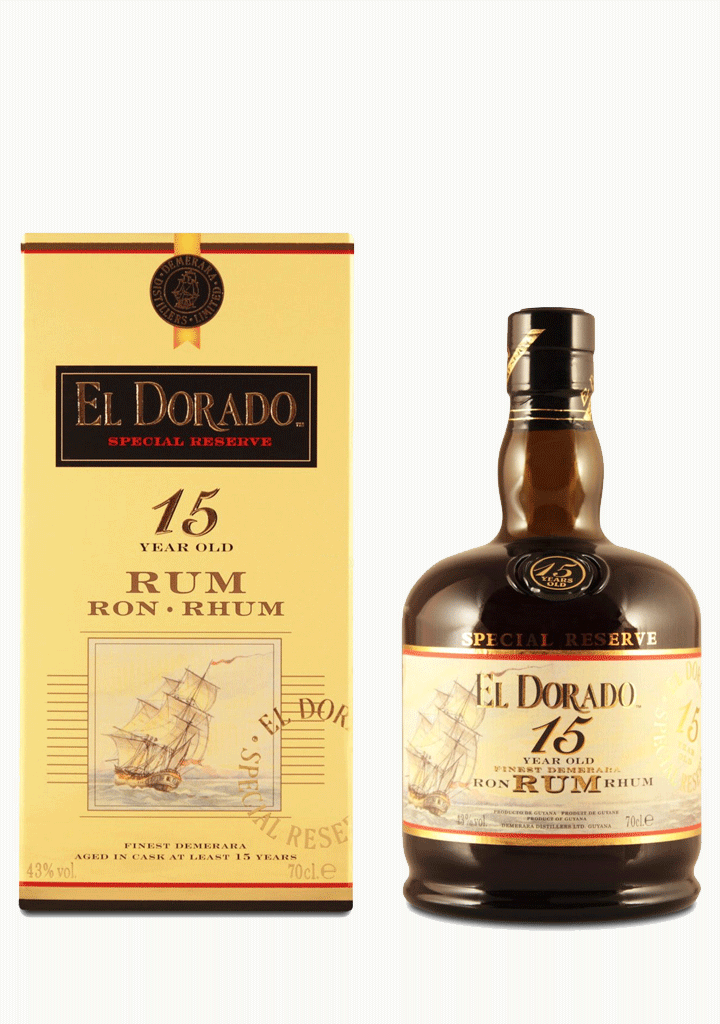 El Dorado 15年 スペシャルリザーブ 700ml(箱無し) El Dorado 15 Year Old Rum – Willow Park Wines & Spirits