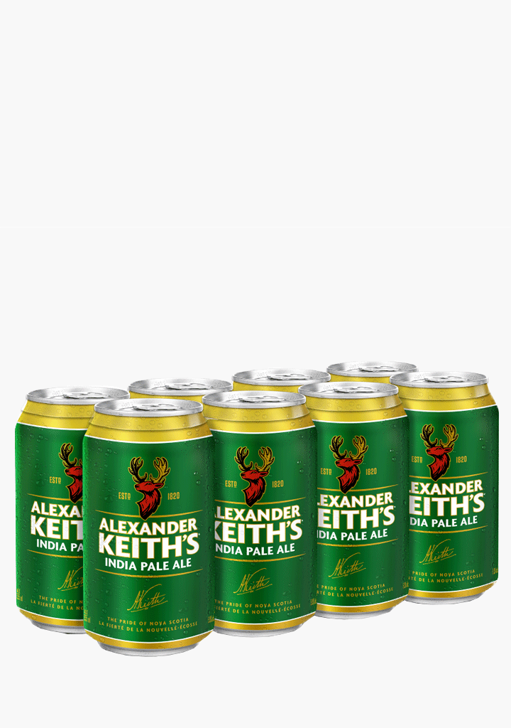 Alexander Keiths IPA 8 x 355ML Willow Park Wines & Spirits