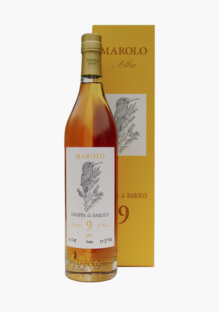 Marolo Grappa di Barolo 9 Year Old – Willow Park Wines & Spirits