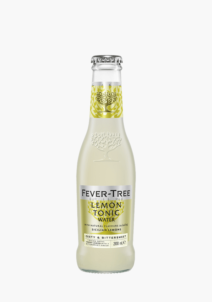 Fever Tree Lemon Tonic 4 X 200ML Willow Park Wines & Spirits
