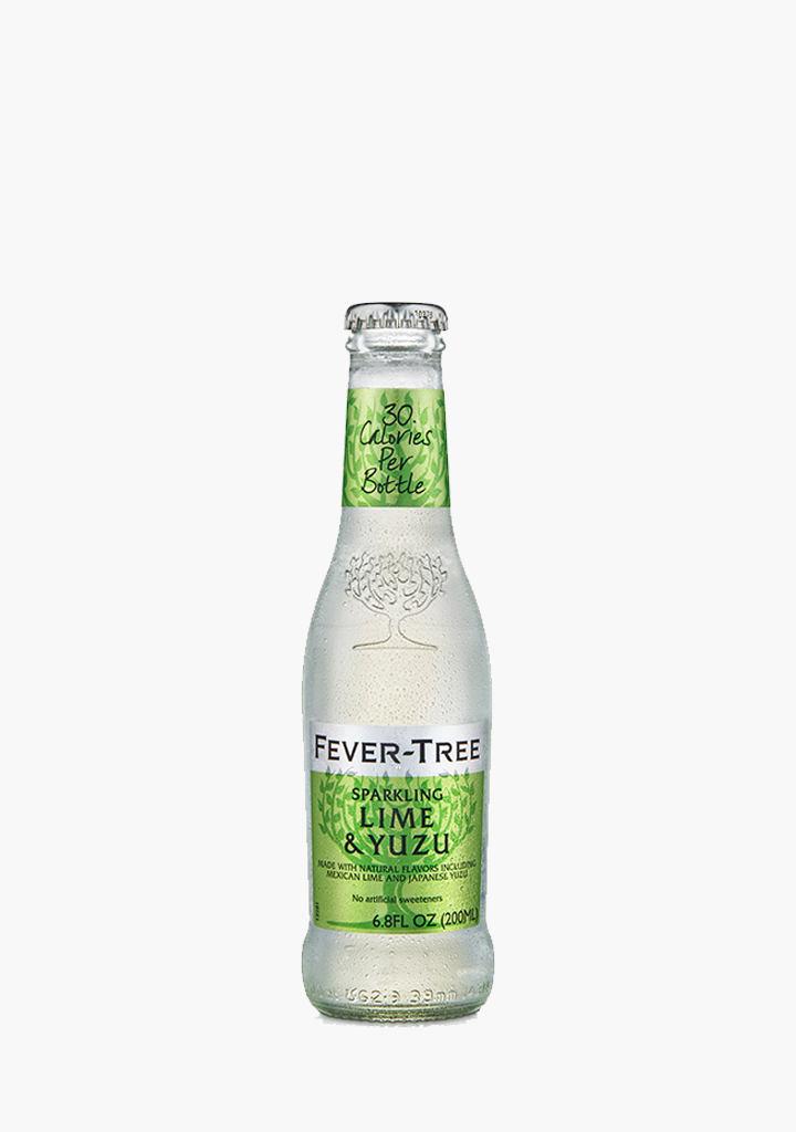 Fever Tree Sparkling Lime & Yuzu 4 X 200ML Willow Park Wines & Spirits