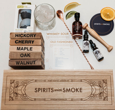 Spirits with Smoke Cocktail Smoking Kit-Accessories