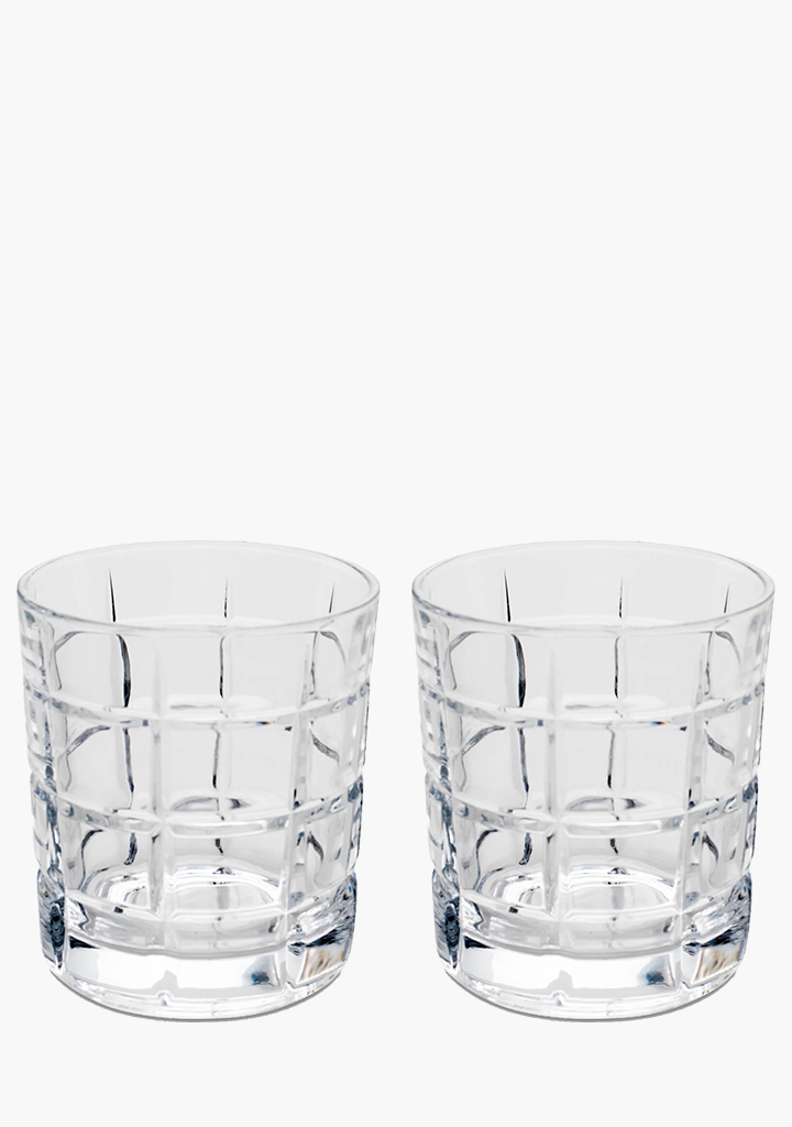 Fifth & Vermouth Rothko Double Rocks Glass Pair