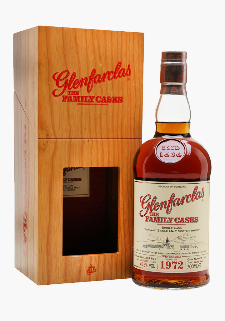 Glenfarclas family casks 15年 信濃屋 グレンファークラス ファミリーカスクス 15年 [2002-2018