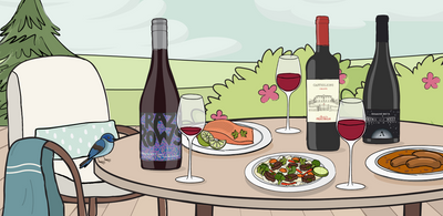Classic All Red Wine Club Recipes - March 2023
