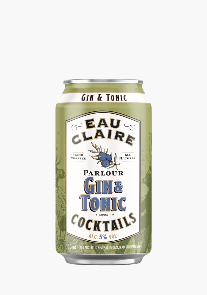 Eau Claire Gin & Tonic - 6x355ML