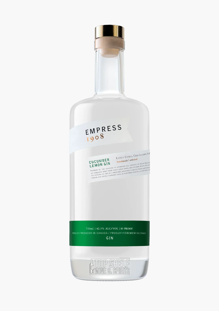 Victoria DIstillers Empress 1908 Cucumber Lemon Gin