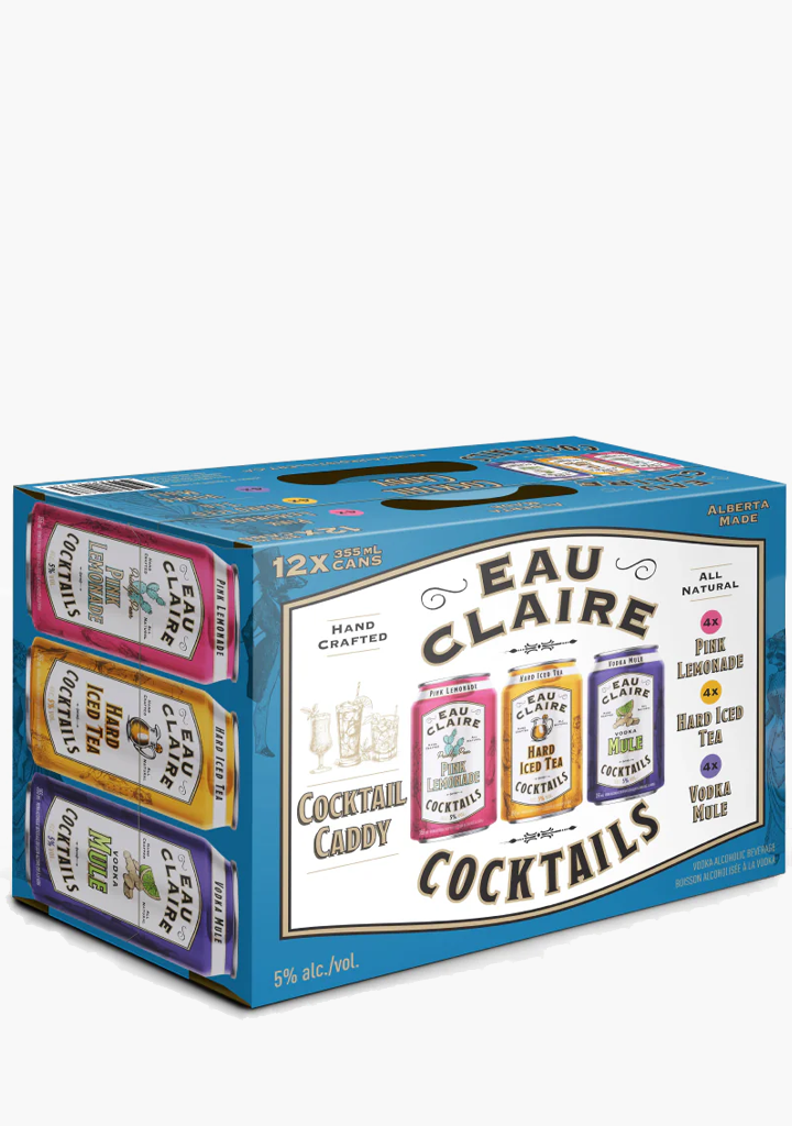 Eau Claire Cocktail Caddy - 12x355ML