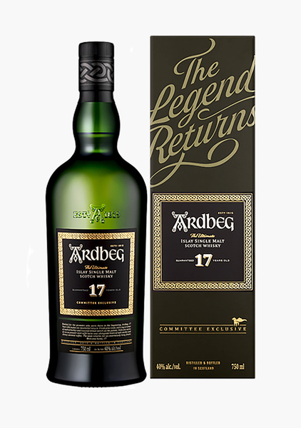 Ardbeg 17 Year Old Islay Single Malt Whisky