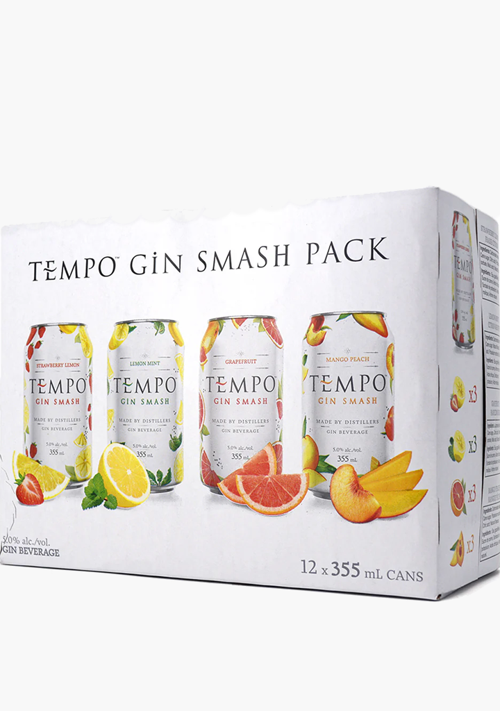 Tempo Gin Smash Pack - 12x355ML