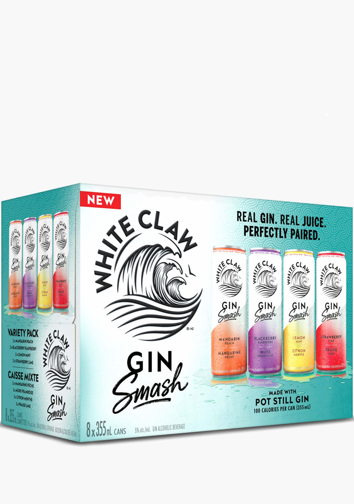 White Claw Gin Smash Mixer - 8x355ML