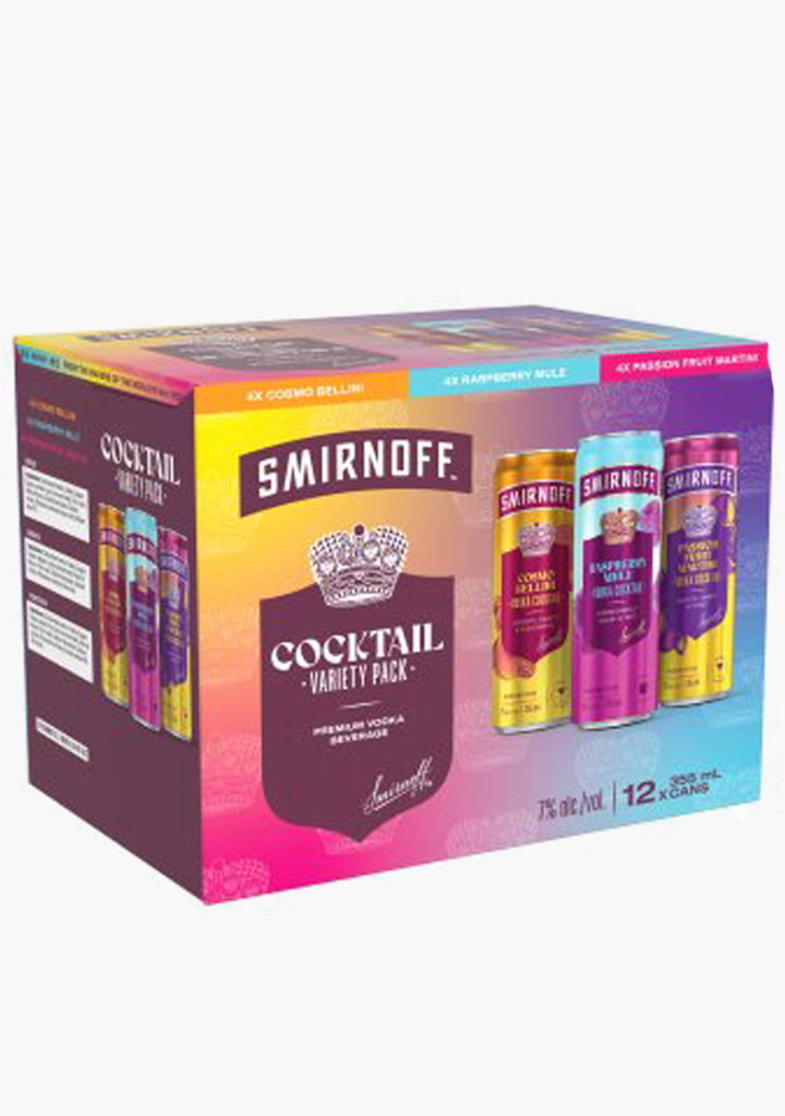 Smirnoff Cocktail Collection - 12x355ML