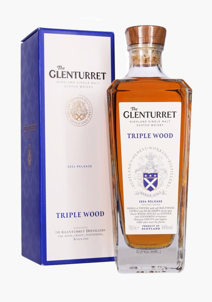 Glenturret Triple Wood Highland Single Malt - 2024 Release