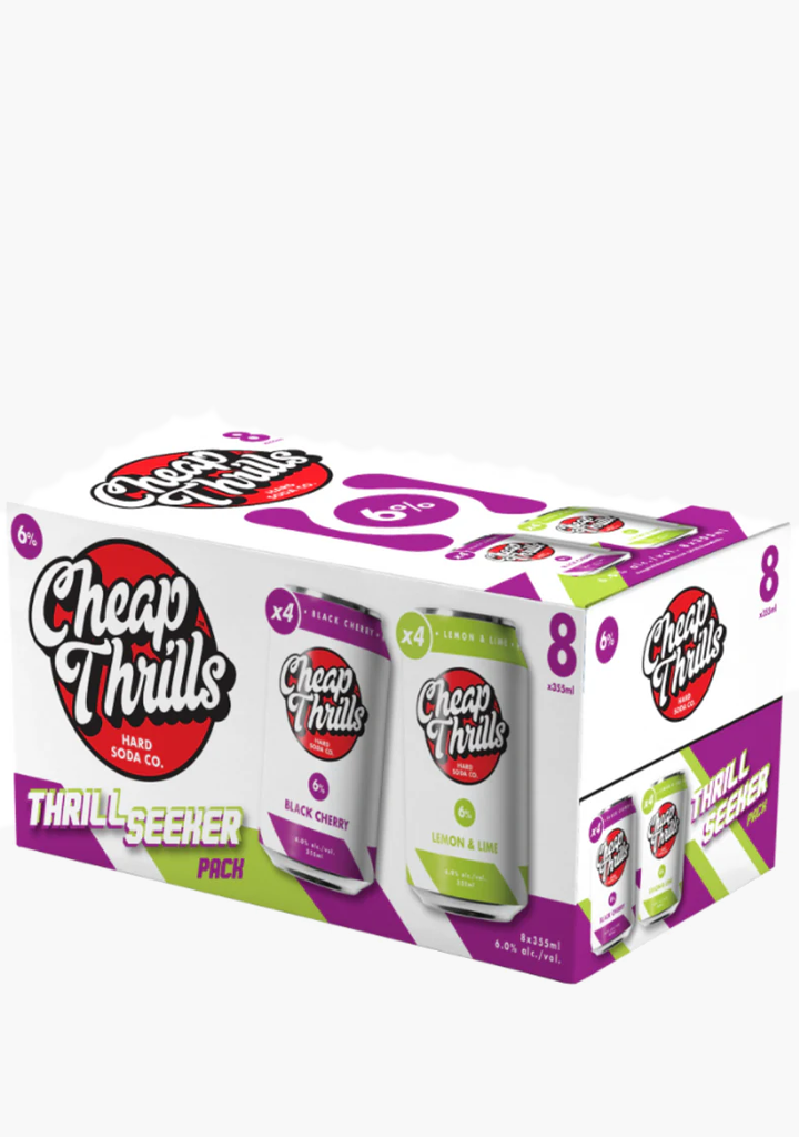 Cheap Thrill Seeker Hard Soda Mixer - 8x355ML