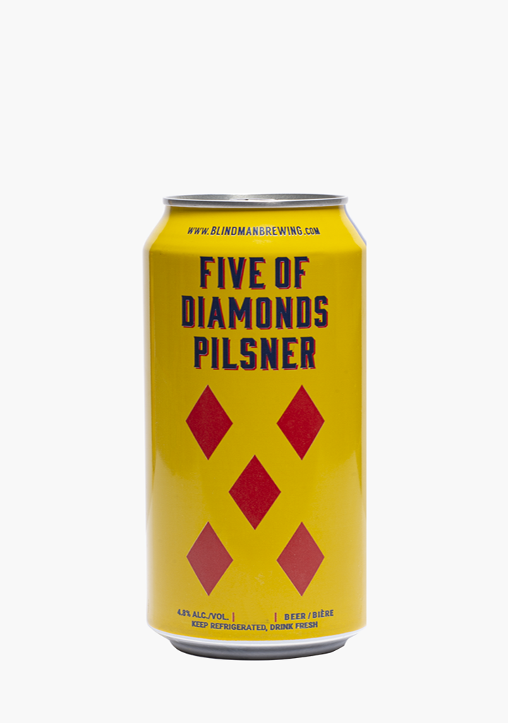 Blindman Five of Diamonds - 15x355ML