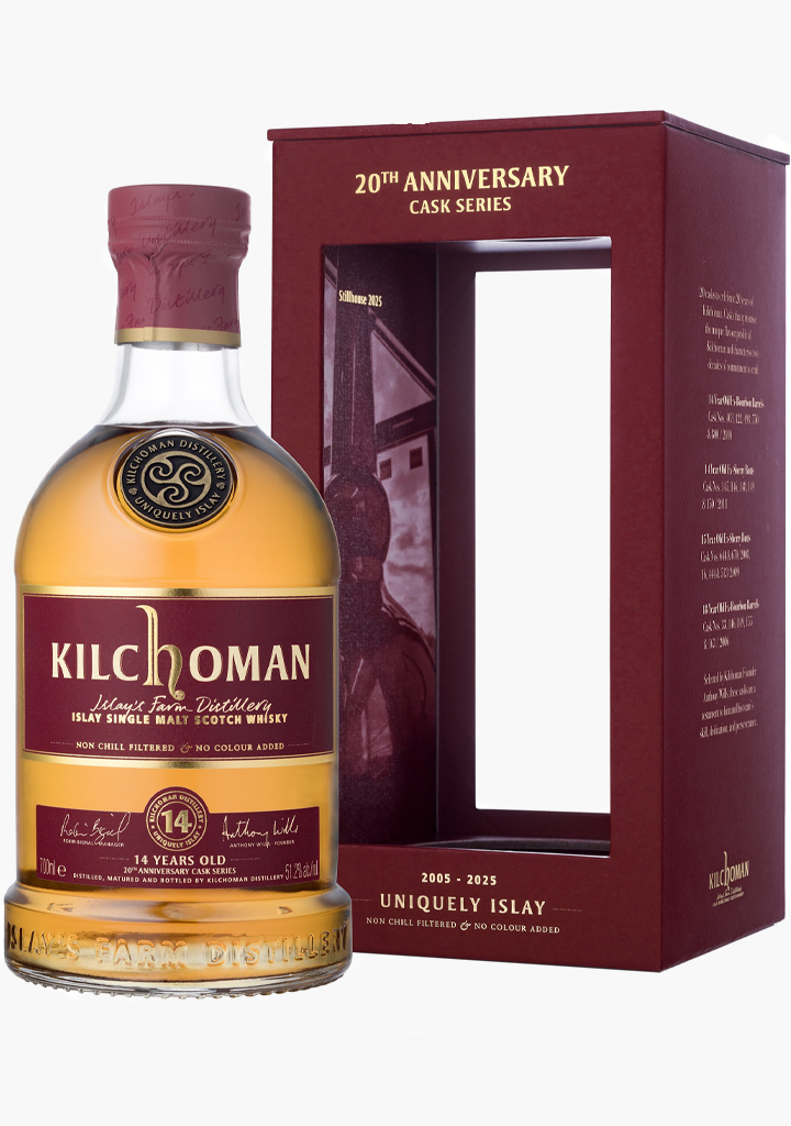 Kilchoman 14 Year Old Bourbon Cask - 20th Anniversary Cask Series