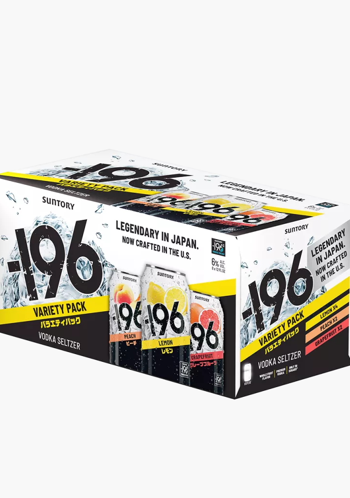 Suntory '-196' Variety Pack - 12x355mL