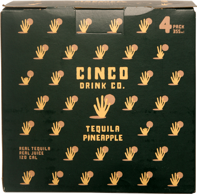 Cinco Tequila Pineapple - 4x355ML