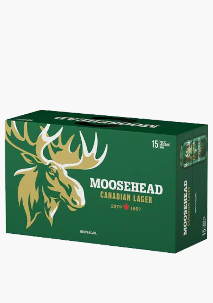 Moosehead Lager Cans - 15x355ML