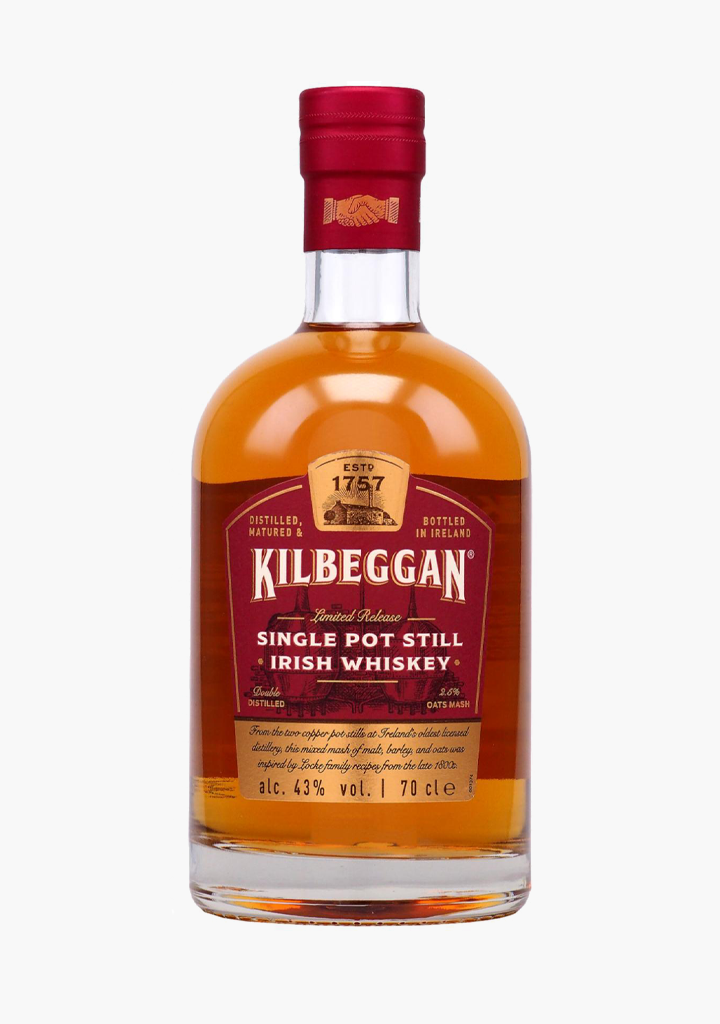 Kilbeggan Single Pot Still Irish Whiskey