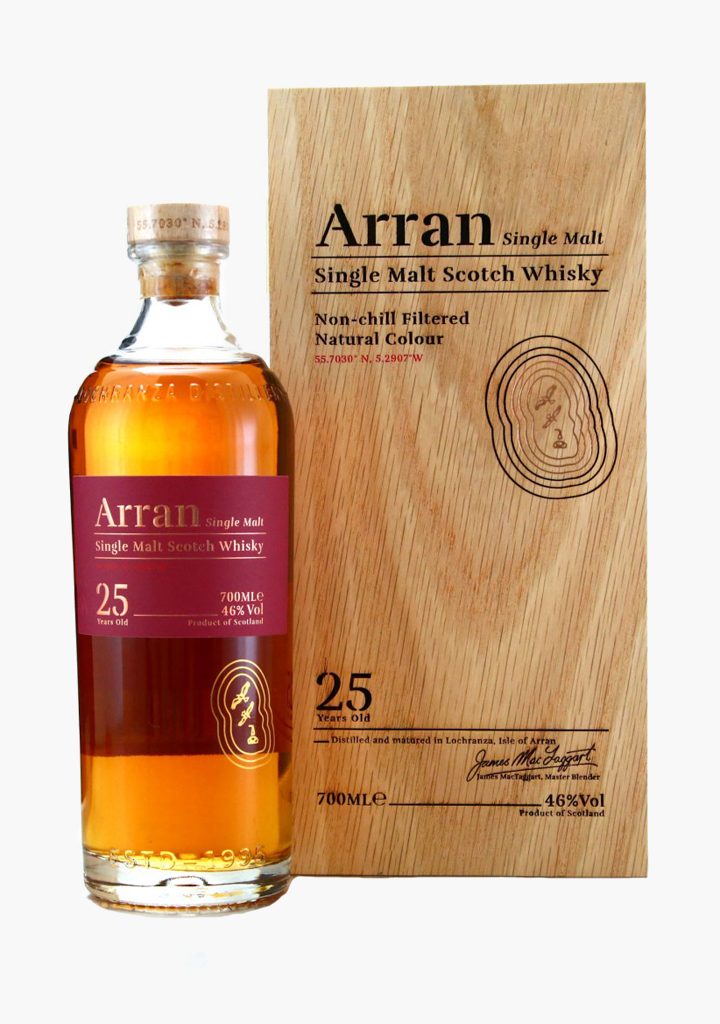 Arran 25 Year-old Single Malt Scotch Whisky