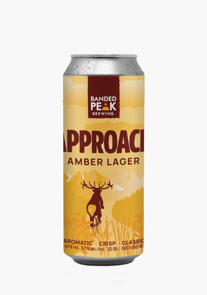 Banded Peak Approach Amber Lager - 4x473ML