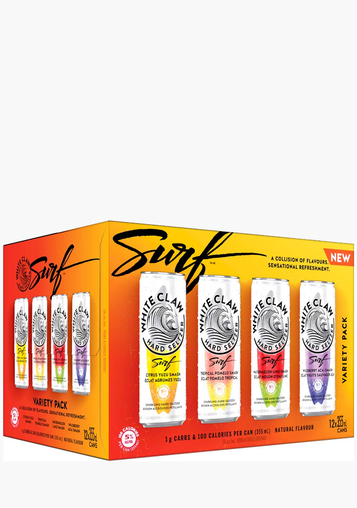 White Claw Surf Variety Pack - 12x355ML