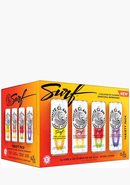White Claw Surf Variety Pack - 12x355ML