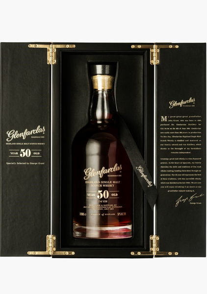 Glenfarclas 50 Year Old Single Malt Whisky - Limited Release Glenfarclas 50 Year Old Single Malt Whisky - Limited Release