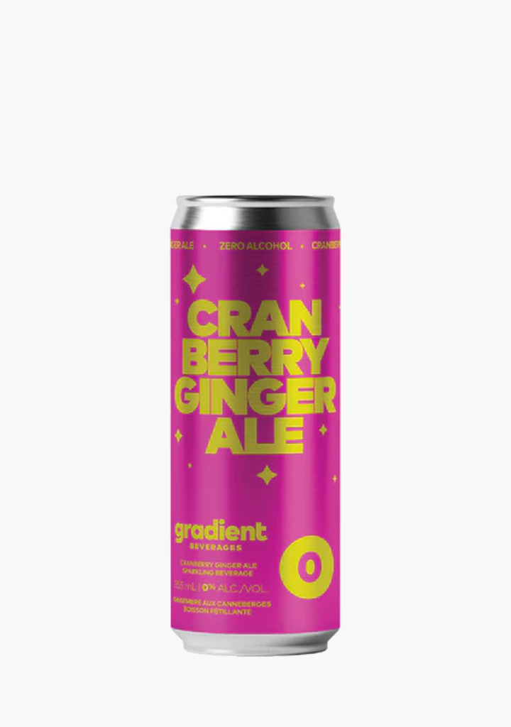 Gradient Cranberry Ginger Ale - 4x355ML
