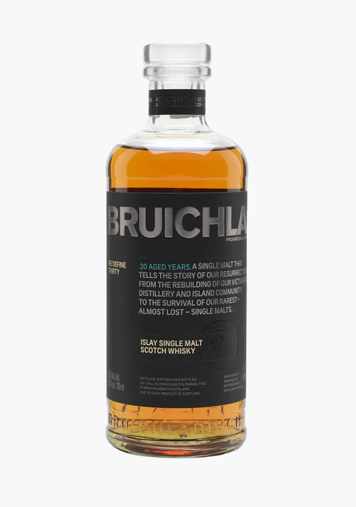 Bruichladdich 30 Year Old Islay Single Malt Scotch Whisky