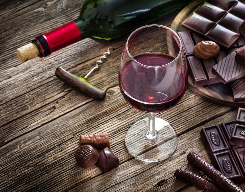 A Perfect Pair: Wine & Chocolate