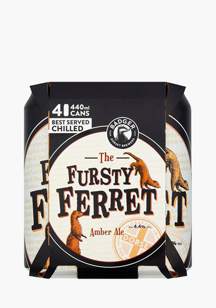 Badger Fursty Ferret 4 X 440ML