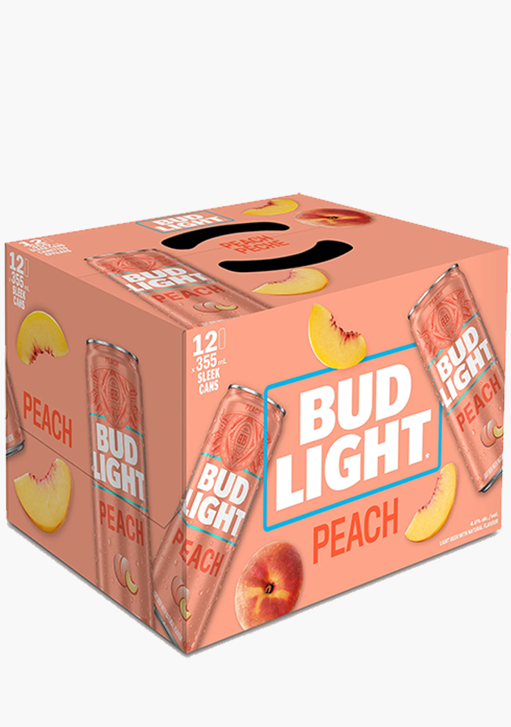 Bud Light Peach 12 X 355ML