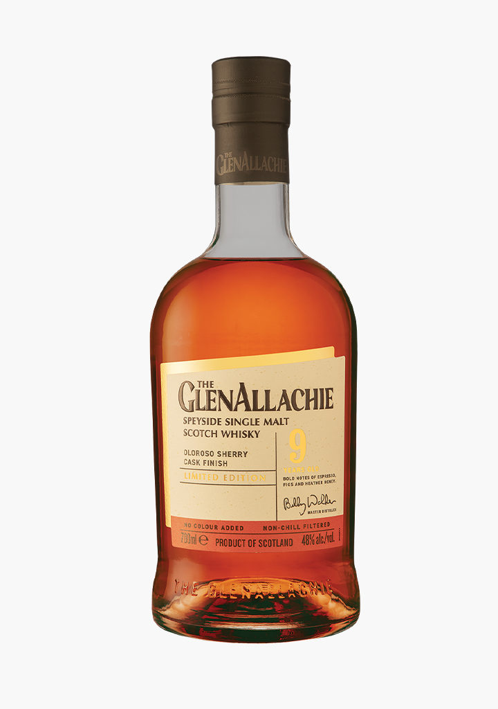 GlenAllachie Speyside Single Malt 9Yr Oloroso Sherry Cask