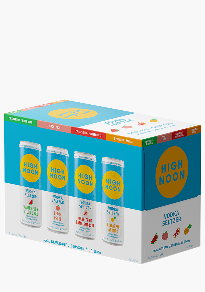 High Noon Variety  Hard Seltzer Mixed Pack - 8x355ML