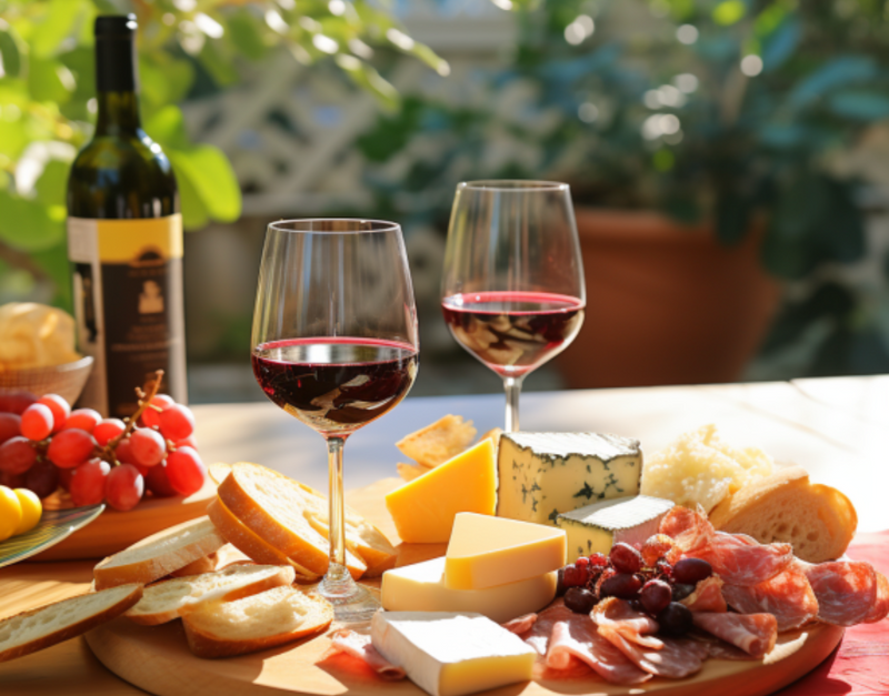 Italian Wine & Cheese